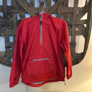 Women’s Lauren James Hooded Half Zip Pullover Windbreaker - Size Small